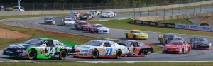 NASCAR K&N Pro Series Race at Road Atlanta, October 18, 2013 ~~ Photograph by Robert Sutherland.  All Rights Reserved.