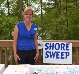 Lake Lanier Association Executive Director Joanna Cloud. ~~ Photograph by Robert Sutherland