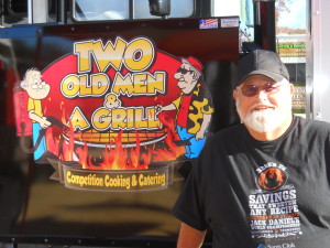 Two Old Men & A Grill attended the 2012 Hawgin' on Lanier Competition ~~ Photograph by Robert Sutherland