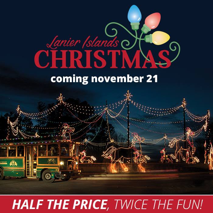 Lake Lanier Islands Christmas Twice the Fun, Half the Price