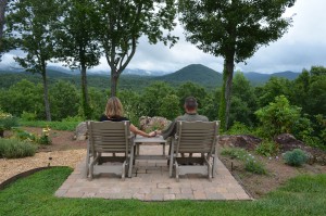 Lovers loving the lovely Lucille's Bed & Breakfast ~~ Photograph by Robert Sutherland