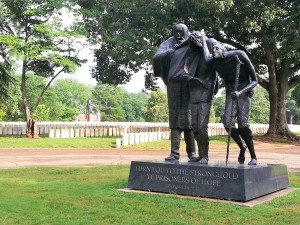 The Georgia Memorial at Andersonville National Cemetery ~~ Photograph by Robert Sutherland