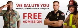 Free Admission to Lanier Islands' Winter Adventure for Military, Law Enforcement & Firefighters