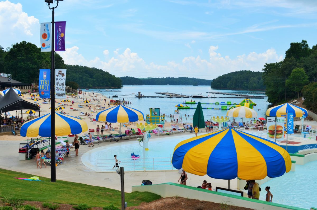 Atlanta Open Water Swim at Lanier Islands Lake Lanier