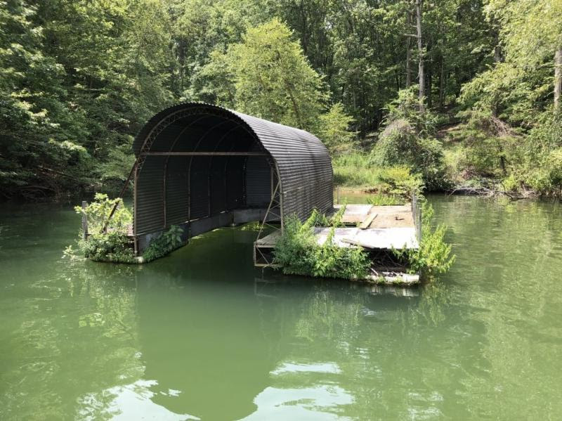 Deserted House With Lake