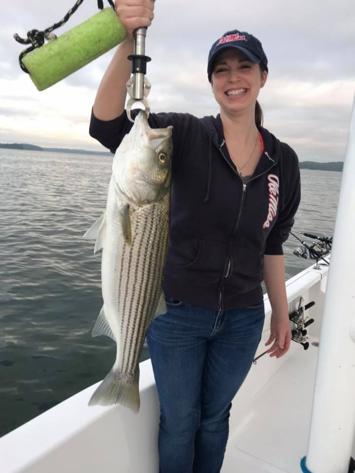 Fishing on Lake Lanier