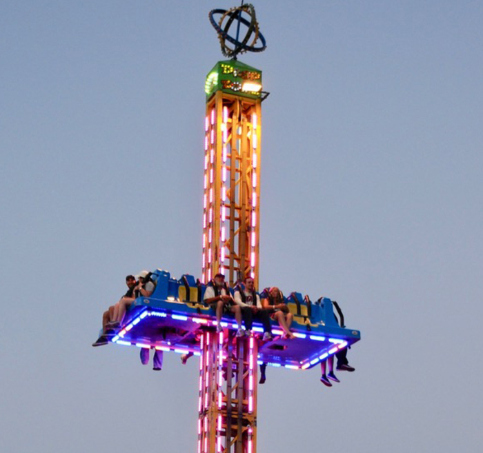 carnival rides drop